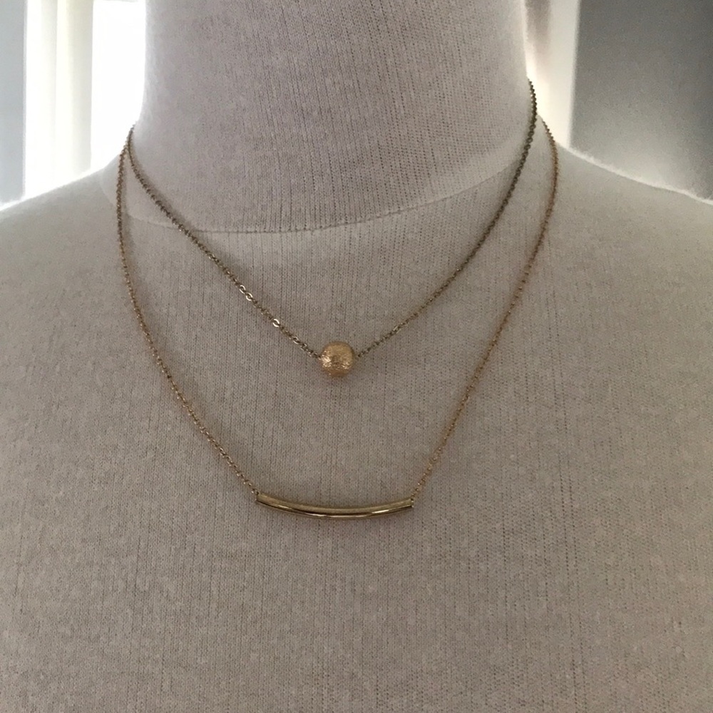 Briana “Strong “ layered necklace